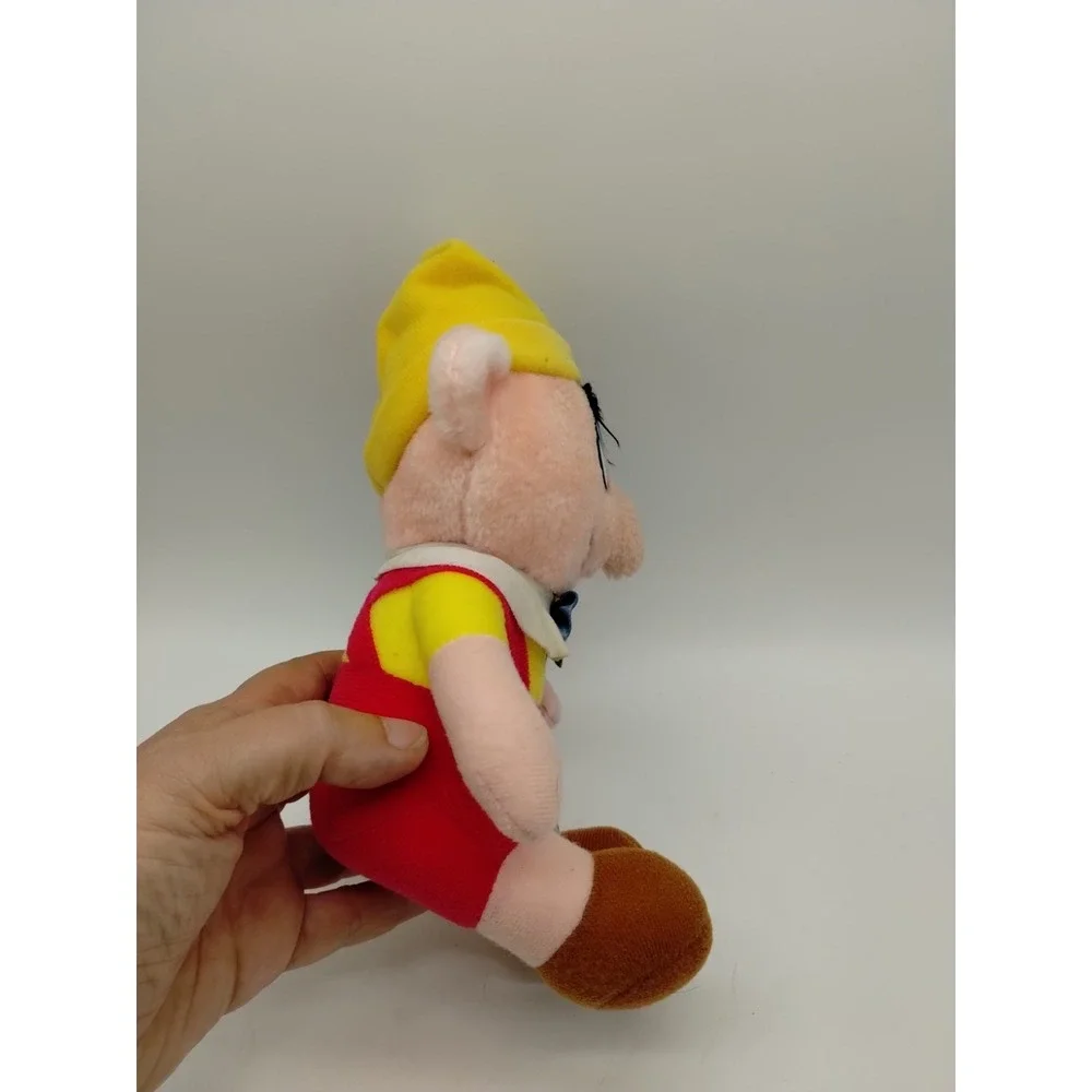 Vintage Disney Pinocchio Plush Doll Taiwan Walt Disney Productions 1980s Stuffed